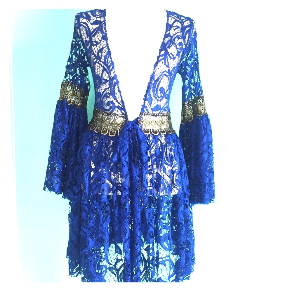 Princess Lace Cardigan with Bell Sleeve